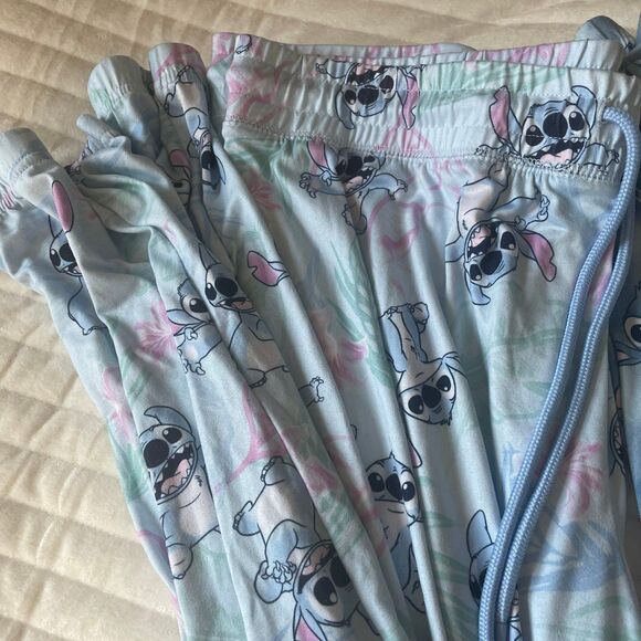 Lilo & Stitch Set of Two Women’s Jogger Style Drawstring Pajama Pants Size XL - Picture 8 of 8